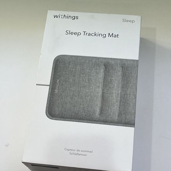 Withings Sleep Tracking Mat Gray (2018, Model WSM02-All-US) NEW Open Box - Picture 1 of 16